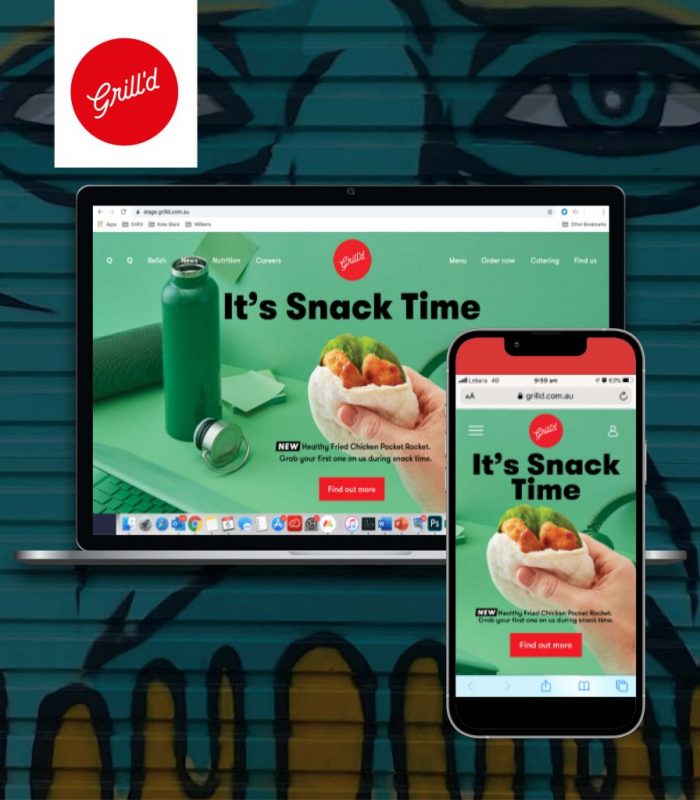 Grill'd Website & Mobile
